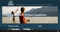 Desktop Screenshot of pecheurs-chamberiens.fr